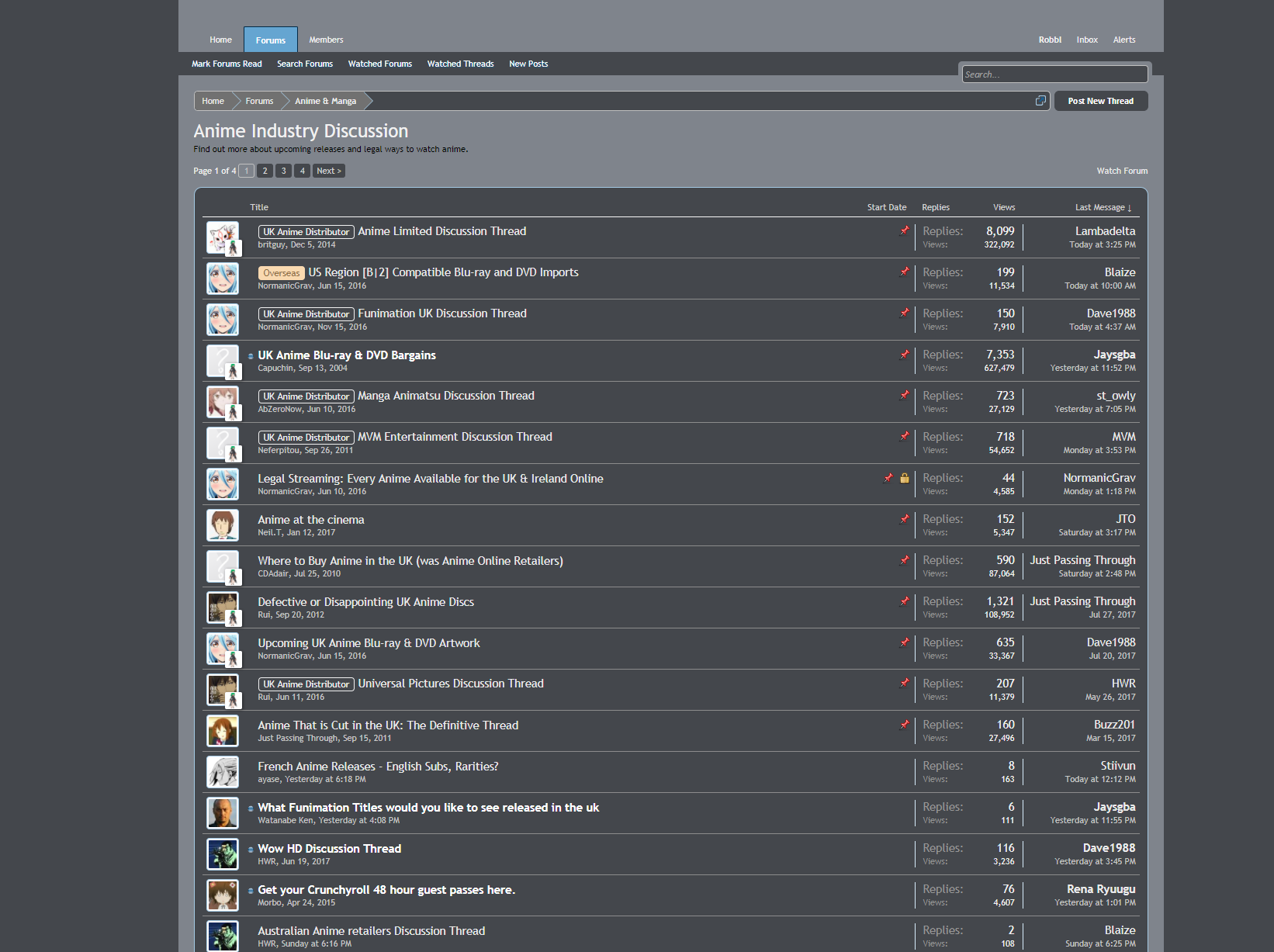 Dark ANIME UK FORUM