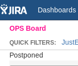 Jira compact board headers