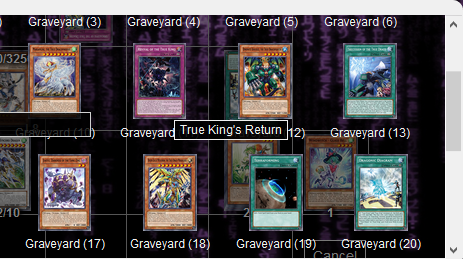 Scrolling Windows for Dueling Nexus (sample)