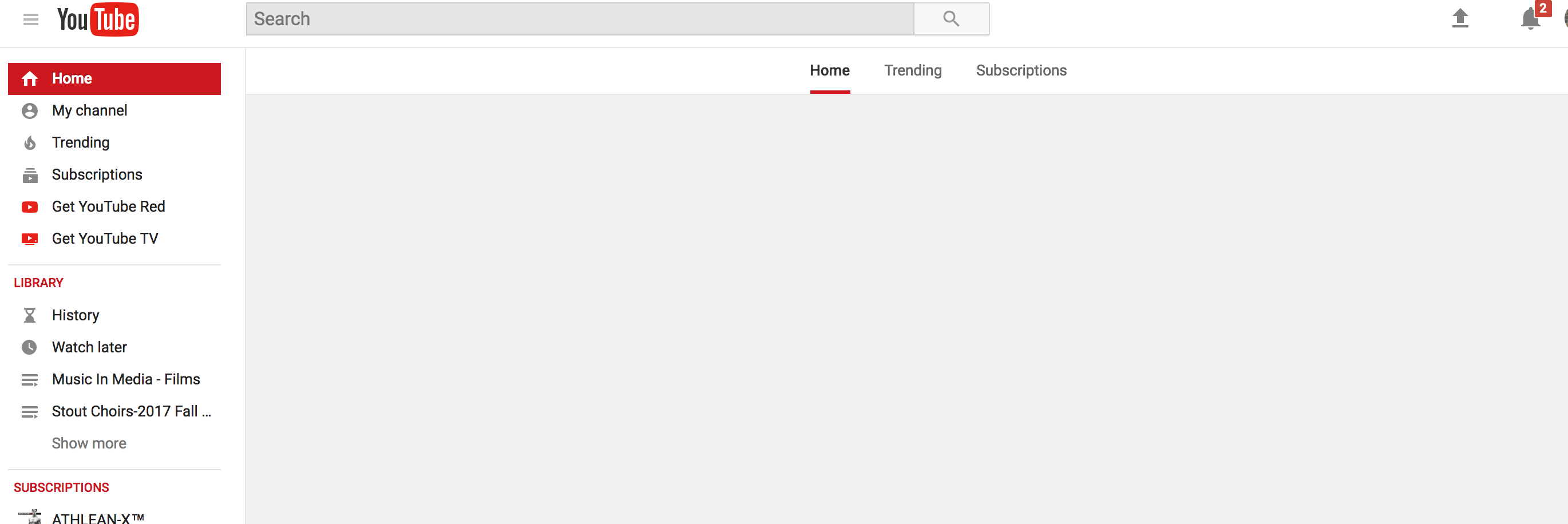 YouTube Clean Presentation Mode