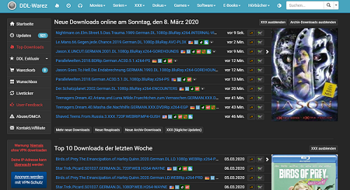 DDL-Warez.to Dark *updated 2020*