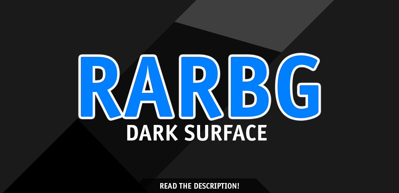 RARBG Dark Surface