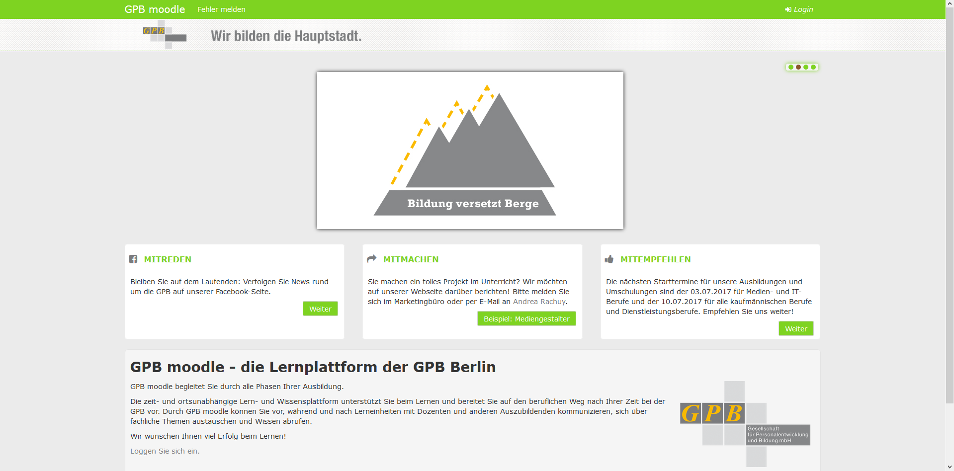 Moodle GPB-Berlin