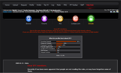 IPTorrents Logo Removal