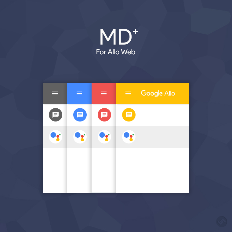 MD+ for Google Allo