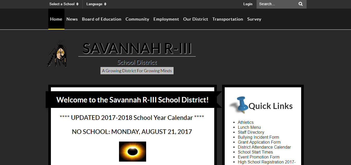 Savannah R-III Dark Theme