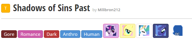 FimFic Character Tag Borders WIP