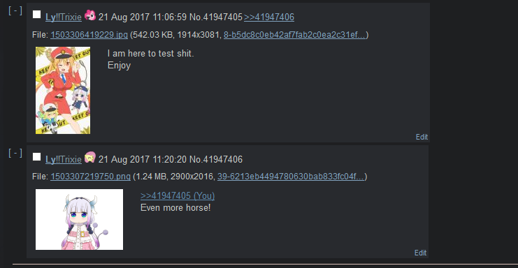 Ponymotes for Ponychan's /oat/