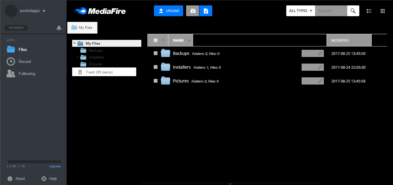 MediaFire.com - Black [PocketAppZ]