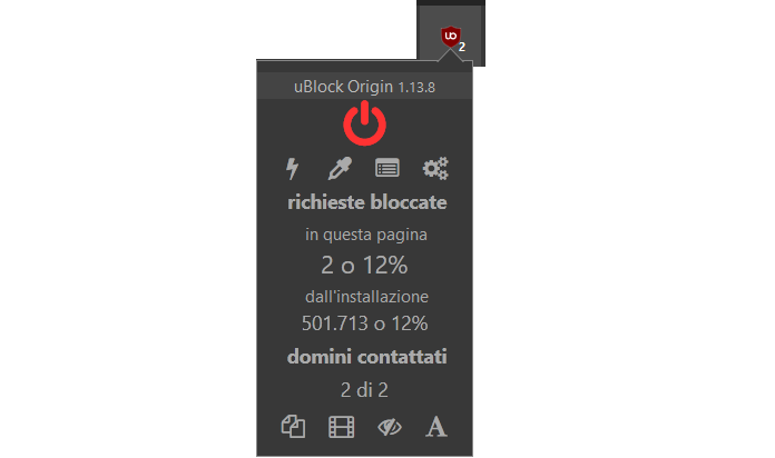 Ublock (Firefox edge style)
