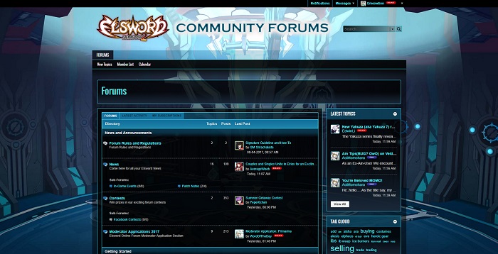 Elsword Forums - Dark Theme
