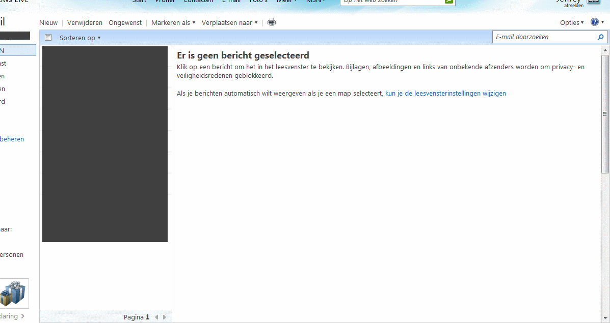 Windows Live Hotmail Remove Ads (on right)