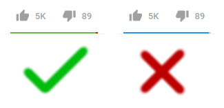 2017 YouTube Fixed Like/Dislike Bar