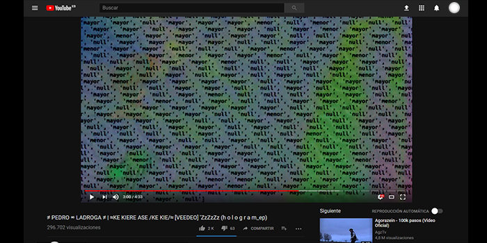 NO 100% WIDTH PLAYER (New Youtube Design)