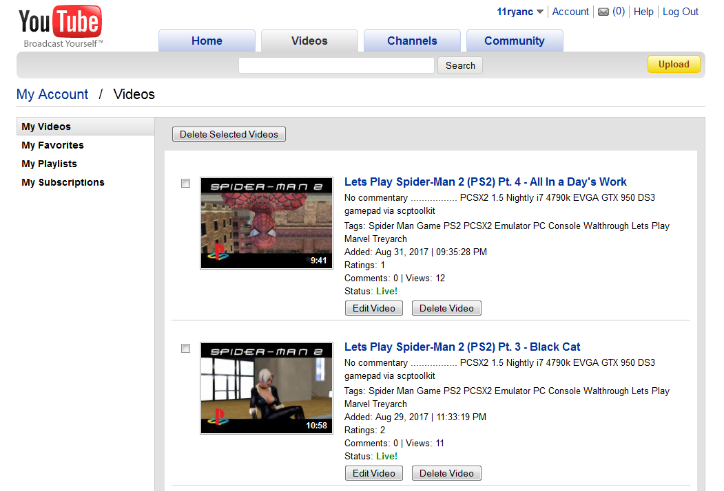 VidLii - Broadcast Yourself YT Logo Header