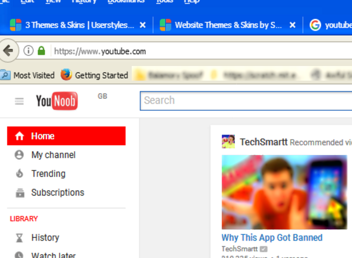 You Noob (New YouTube Logo)