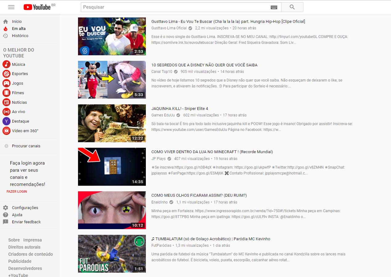 YouTube 2017 Compact