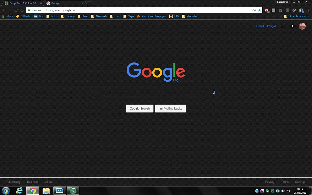 Deep Dark & Colourful - Google