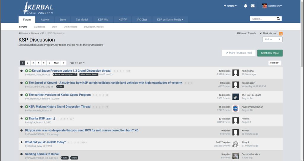 Kat's Kerbal Space Program (KSP) Forum Tweak