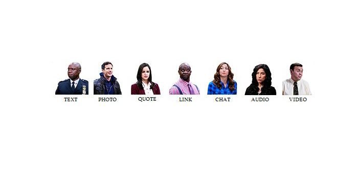 Brooklyn Nine-Nine Tumblr Dashboard Icons/Header