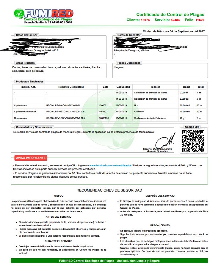 Certificados Grandes