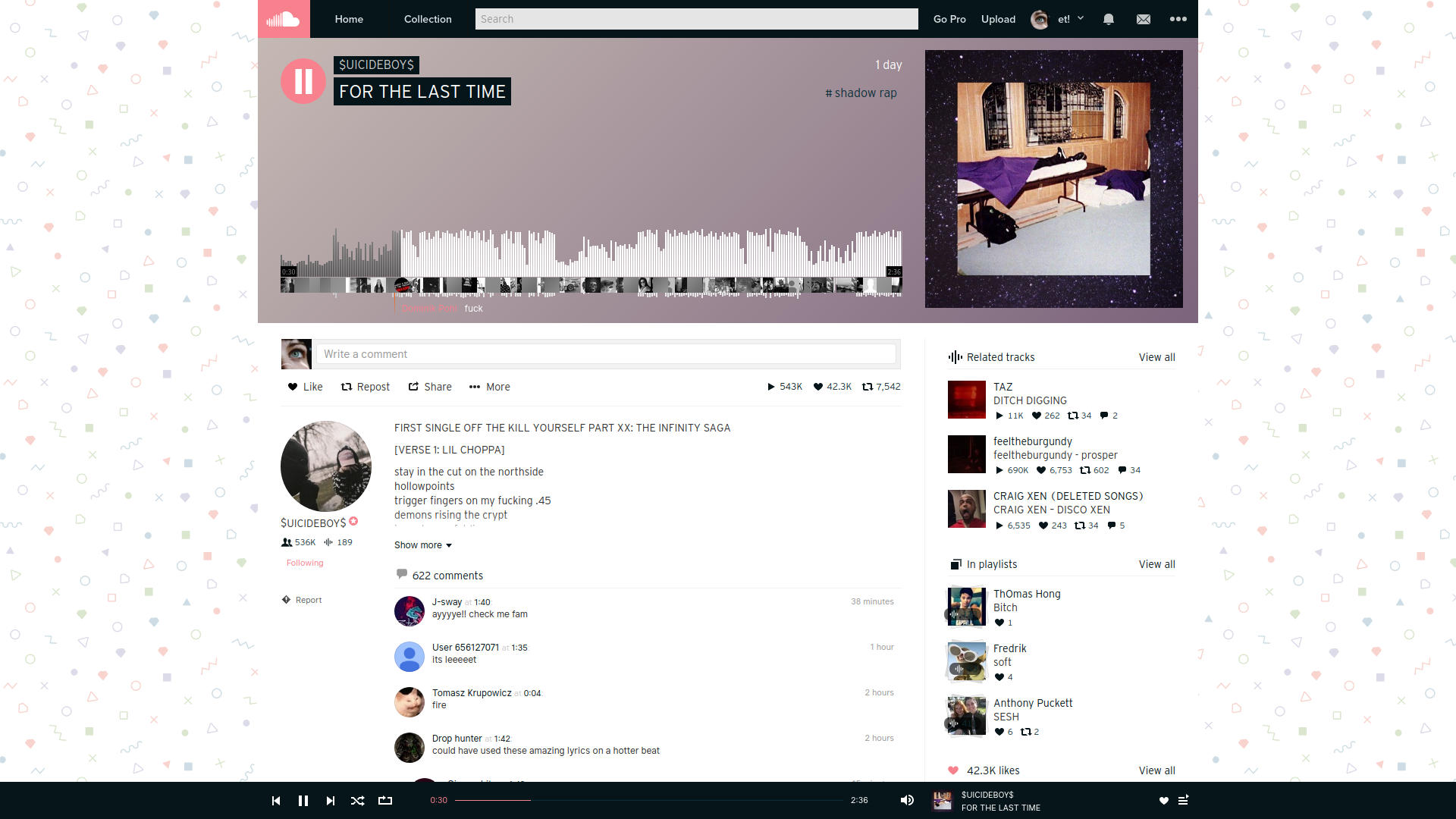 rose for soundcloud