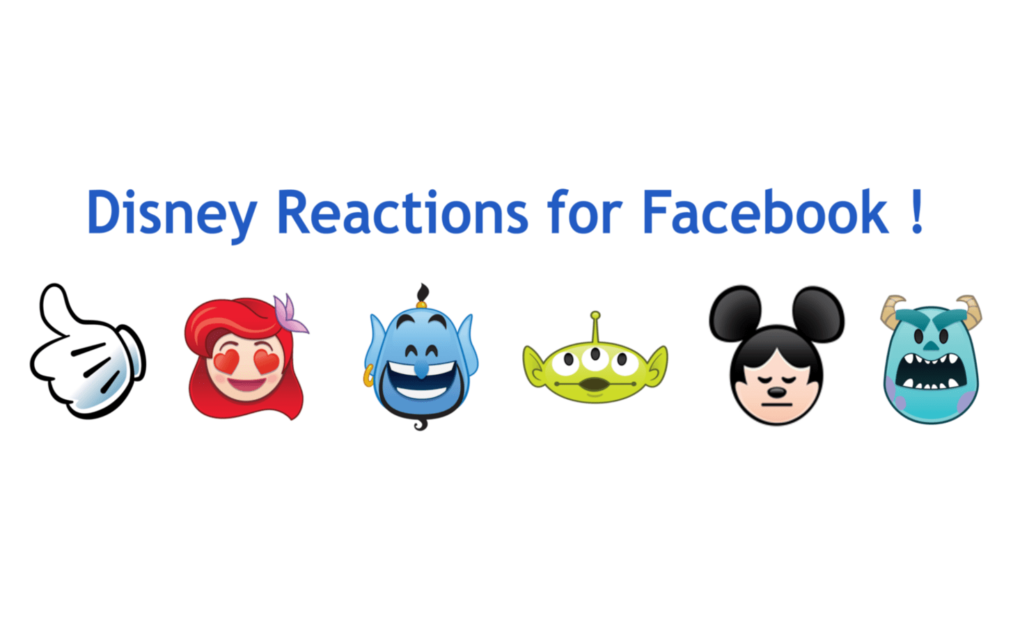 Disney Facebook Reactions