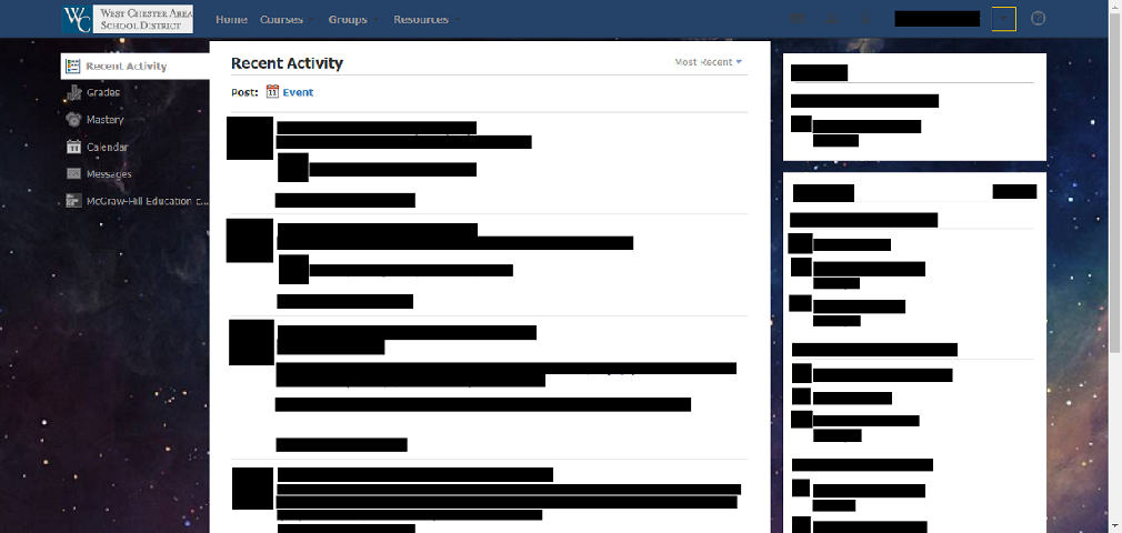 Space WCASD Schoology