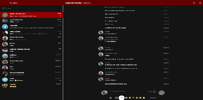Modo noturno- nocturnal - Telegram