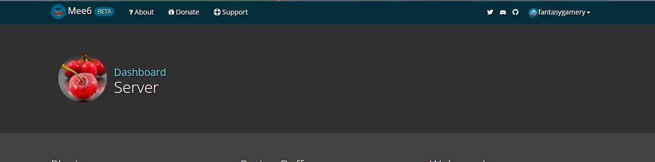 Mee6.xyz Dark Theme