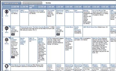 zap2it TV Listings Cleaner