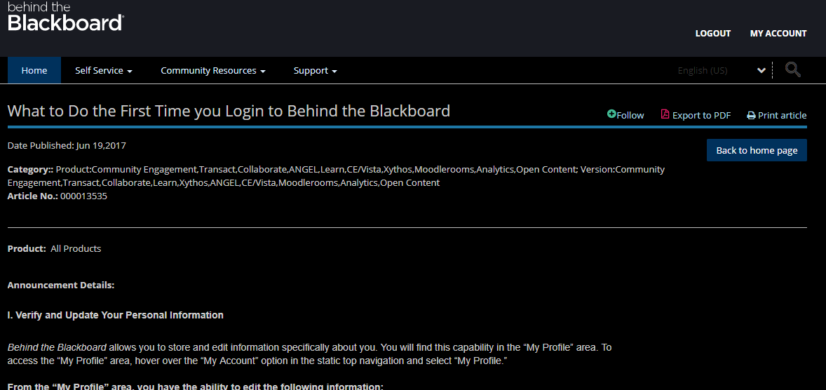 Behind Blackboard Dark