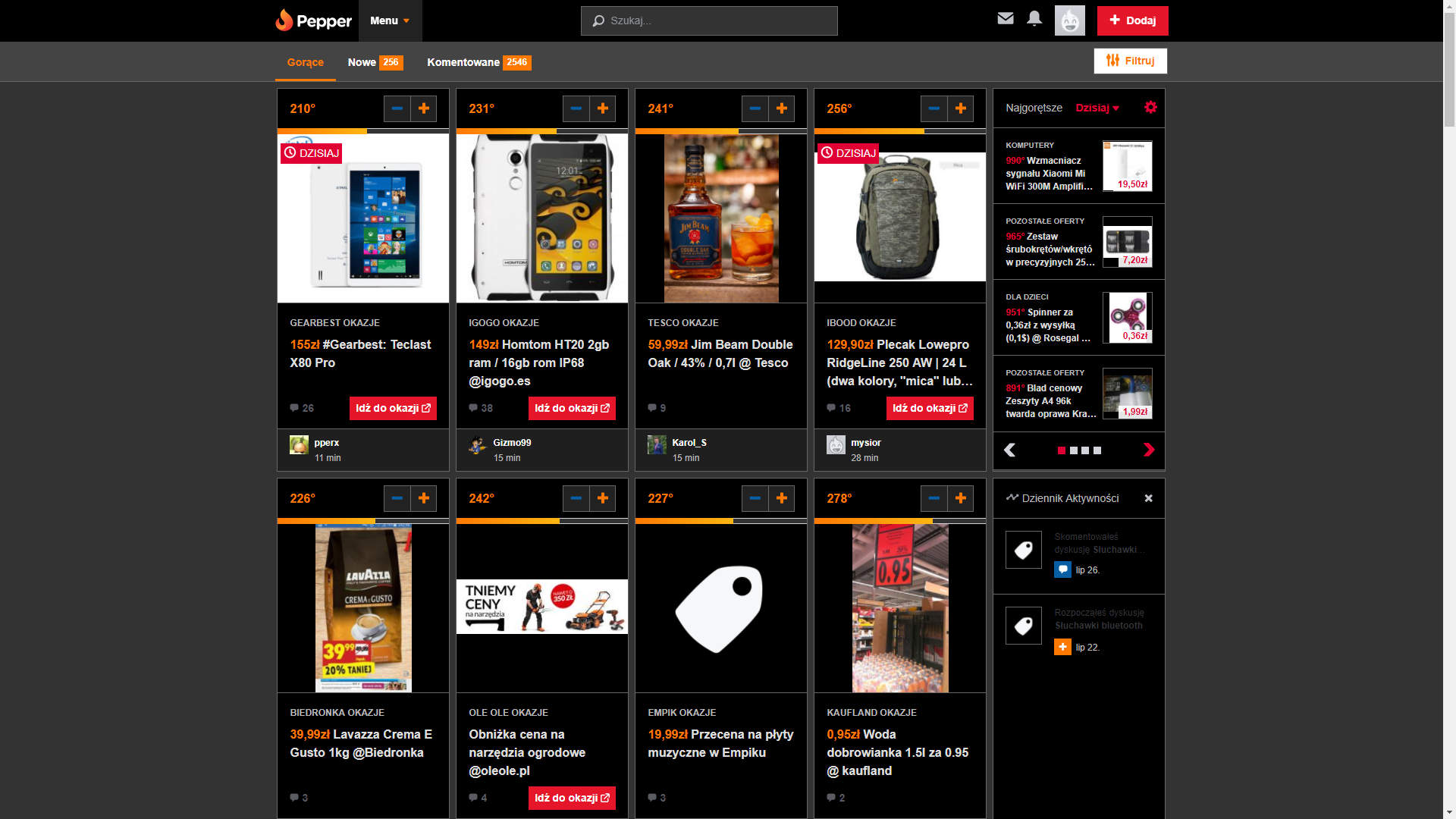 Pepper.pl - Dark Theme v2.0