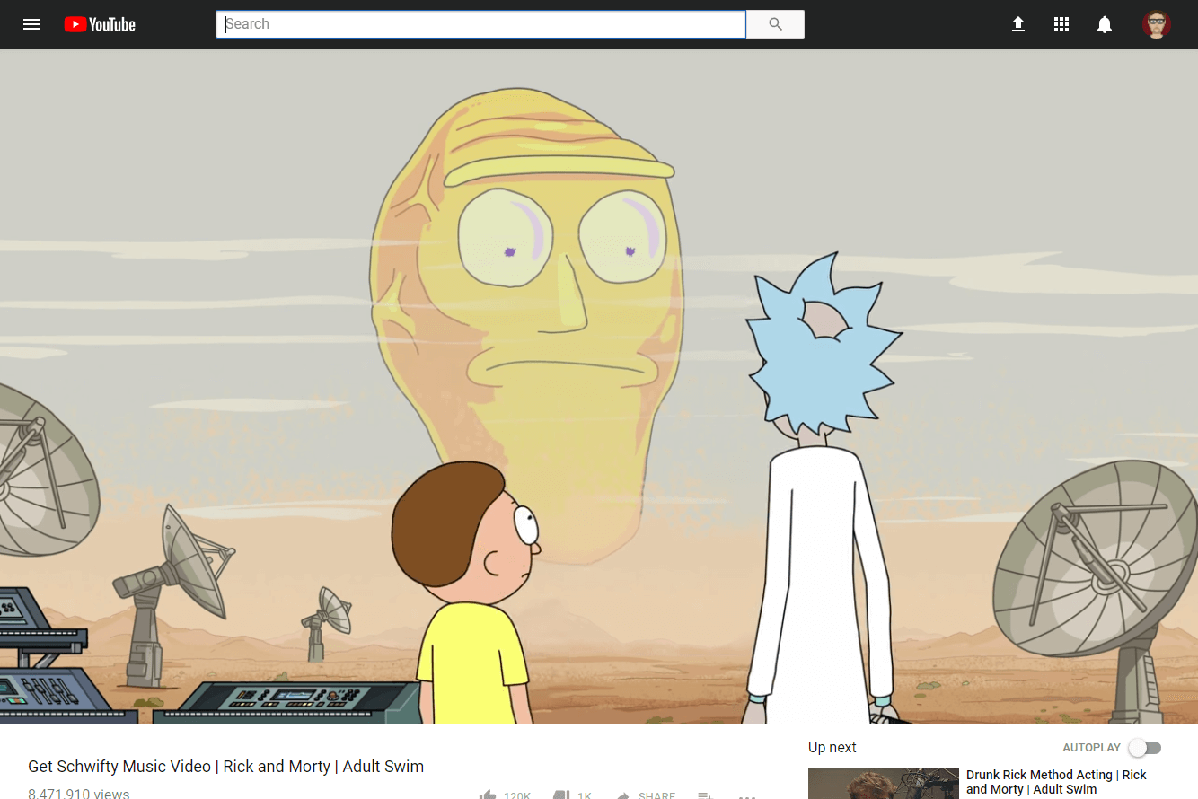 Improved YouTube Cinema