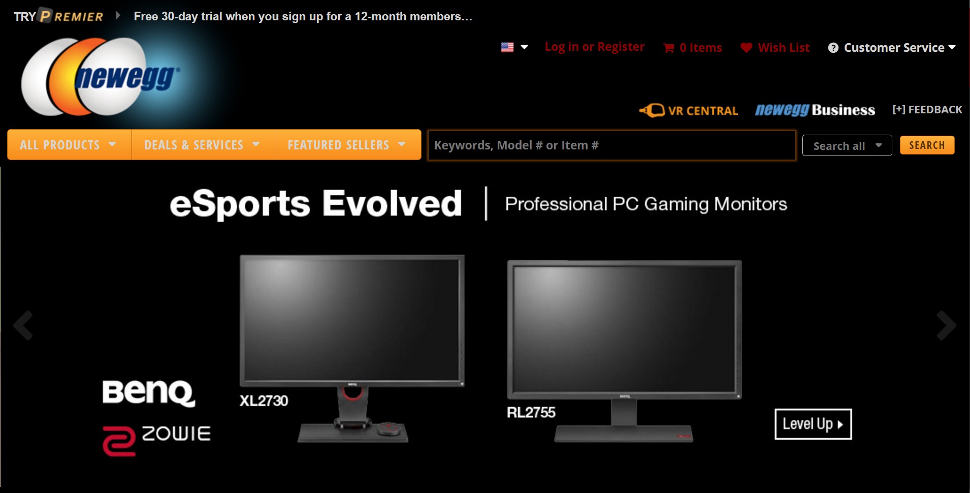 Newegg Black for dark rooms