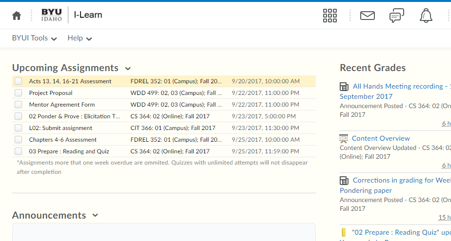 Daybreak for Brightspace
