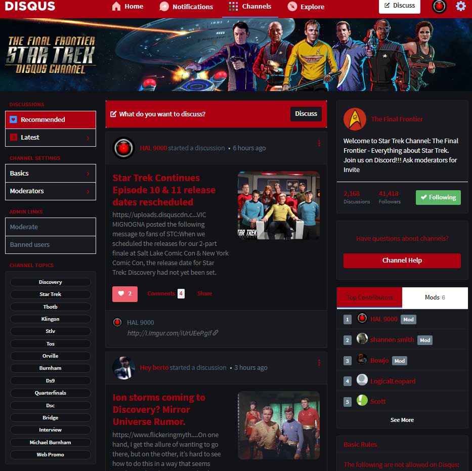 Dark RED Disqus TFF Multicolor Theme