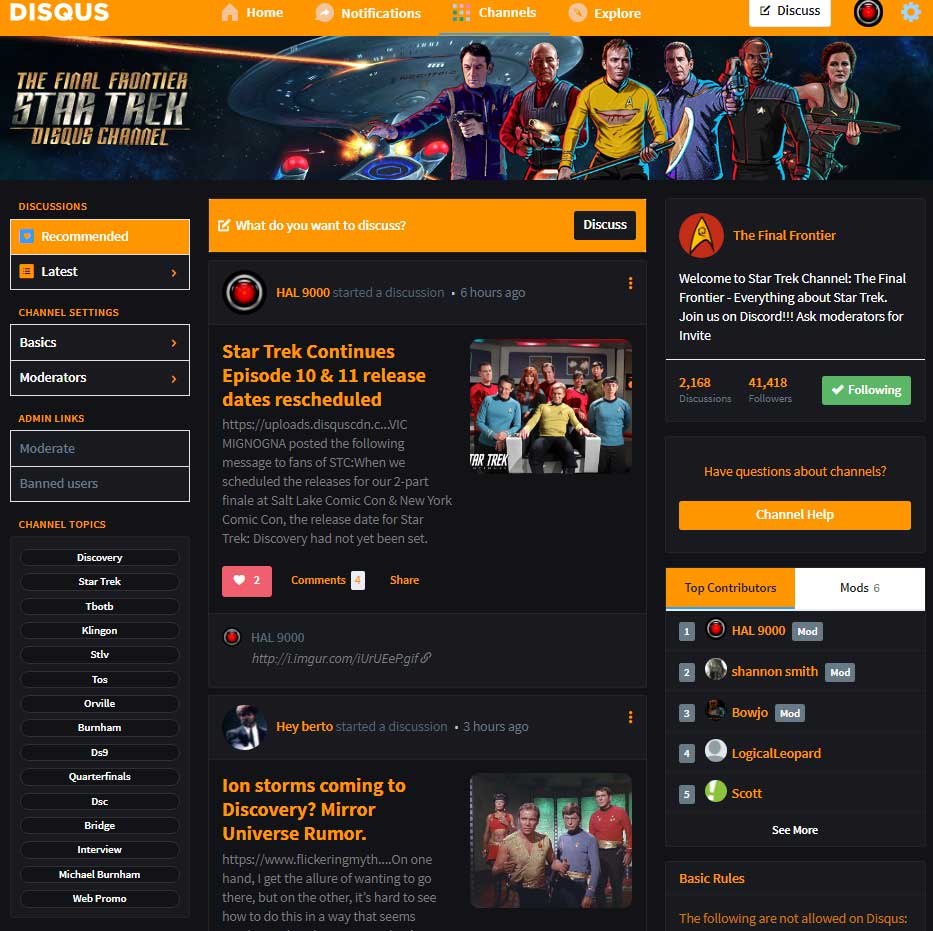 Dark ORANGE Disqus TFF Multicolor Theme