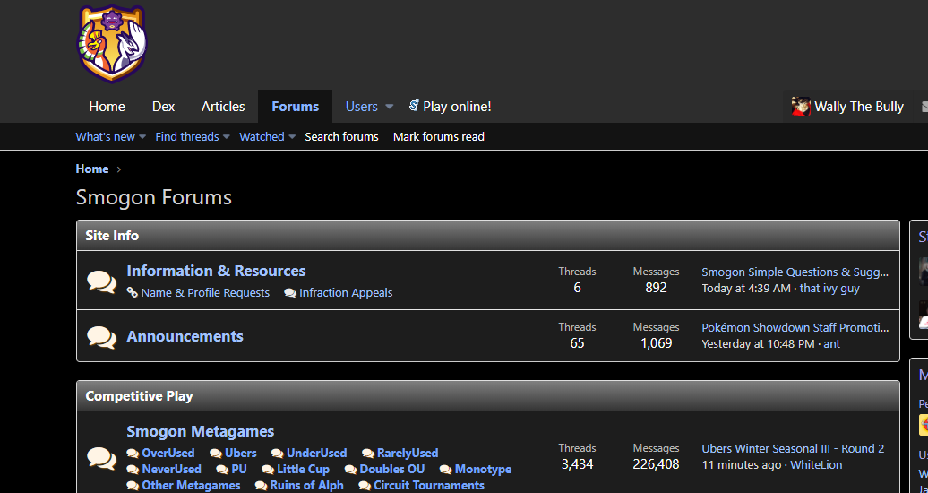 Dark Smogon Forums