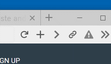 Swing Button for Close Tabs to the right button
