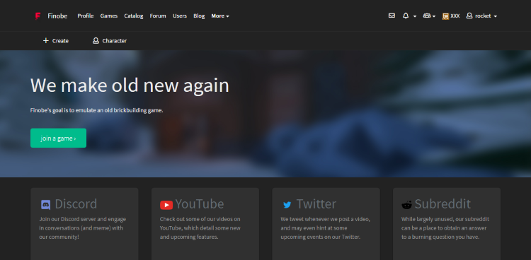 Finobe - Classic Darkly Theme