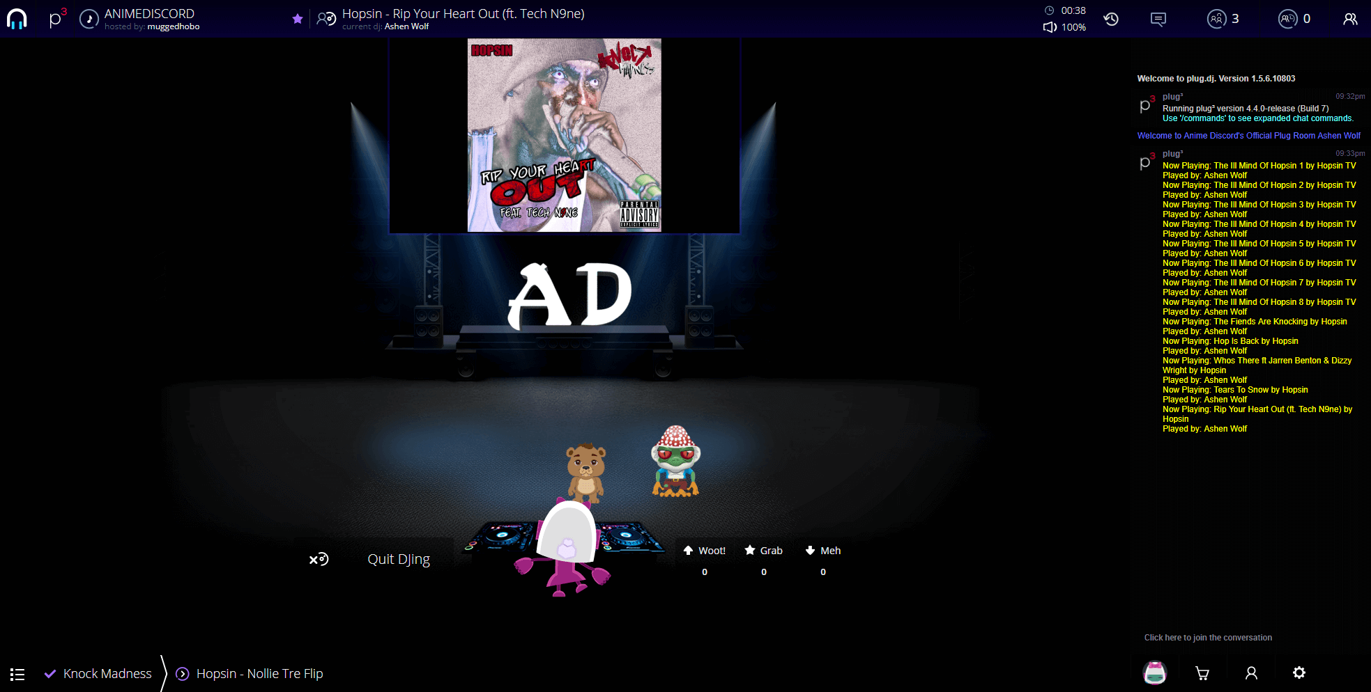 Anime Discord Plug.DJ Room Theme
