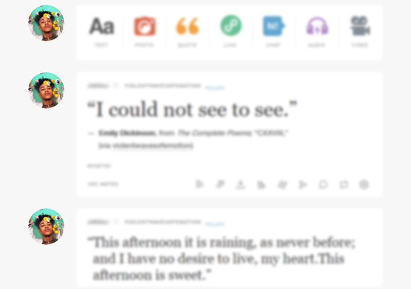 Tumblr - Circle Avatars