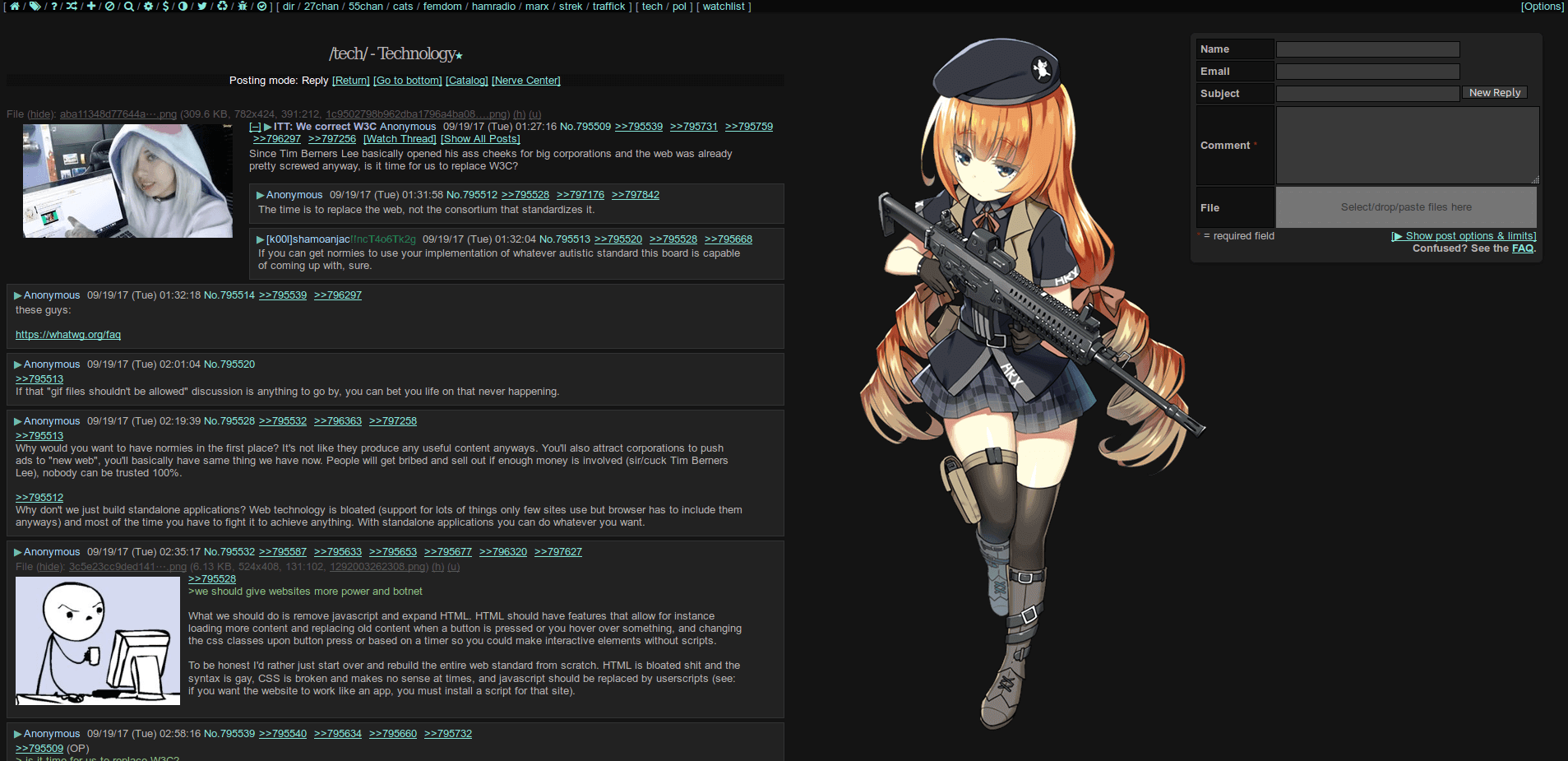 8chan Dark Fagioli with Mascot