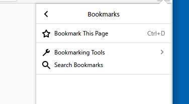 Hide Recent Bookmarks (Fx57)
