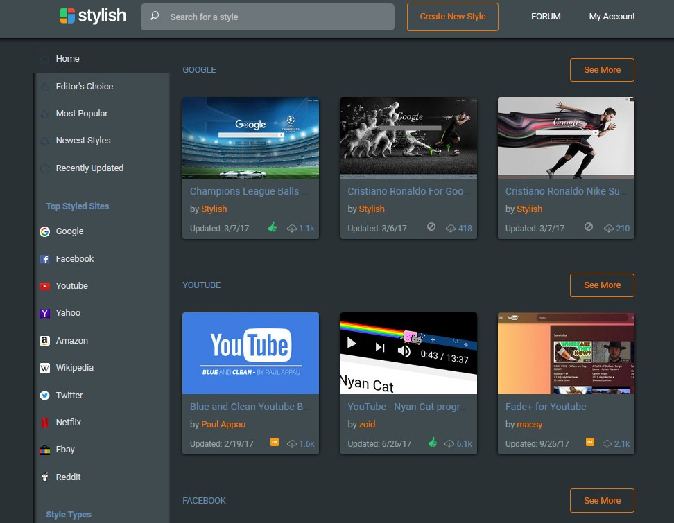 A UserStyles.org Darkly