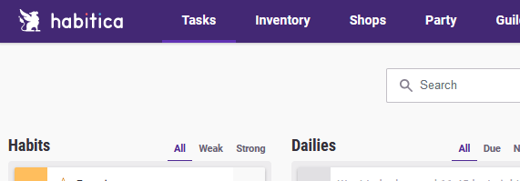Hide Habitica Header