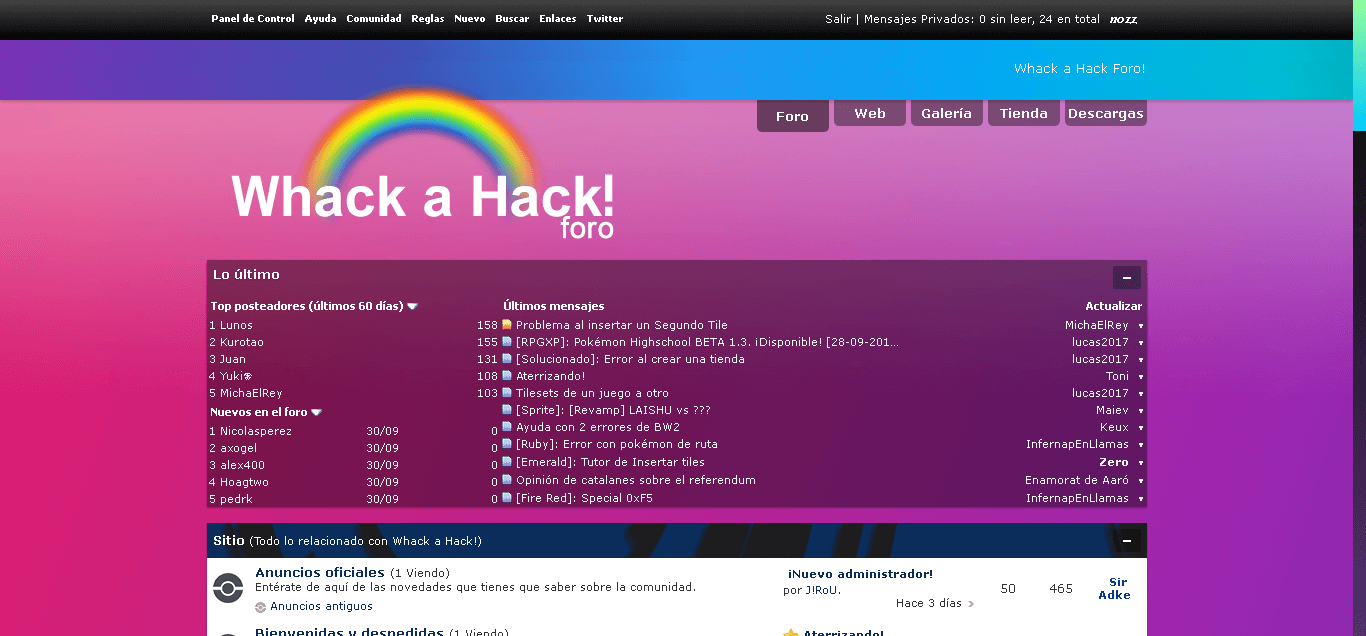 Whack a hack! - Rainbow