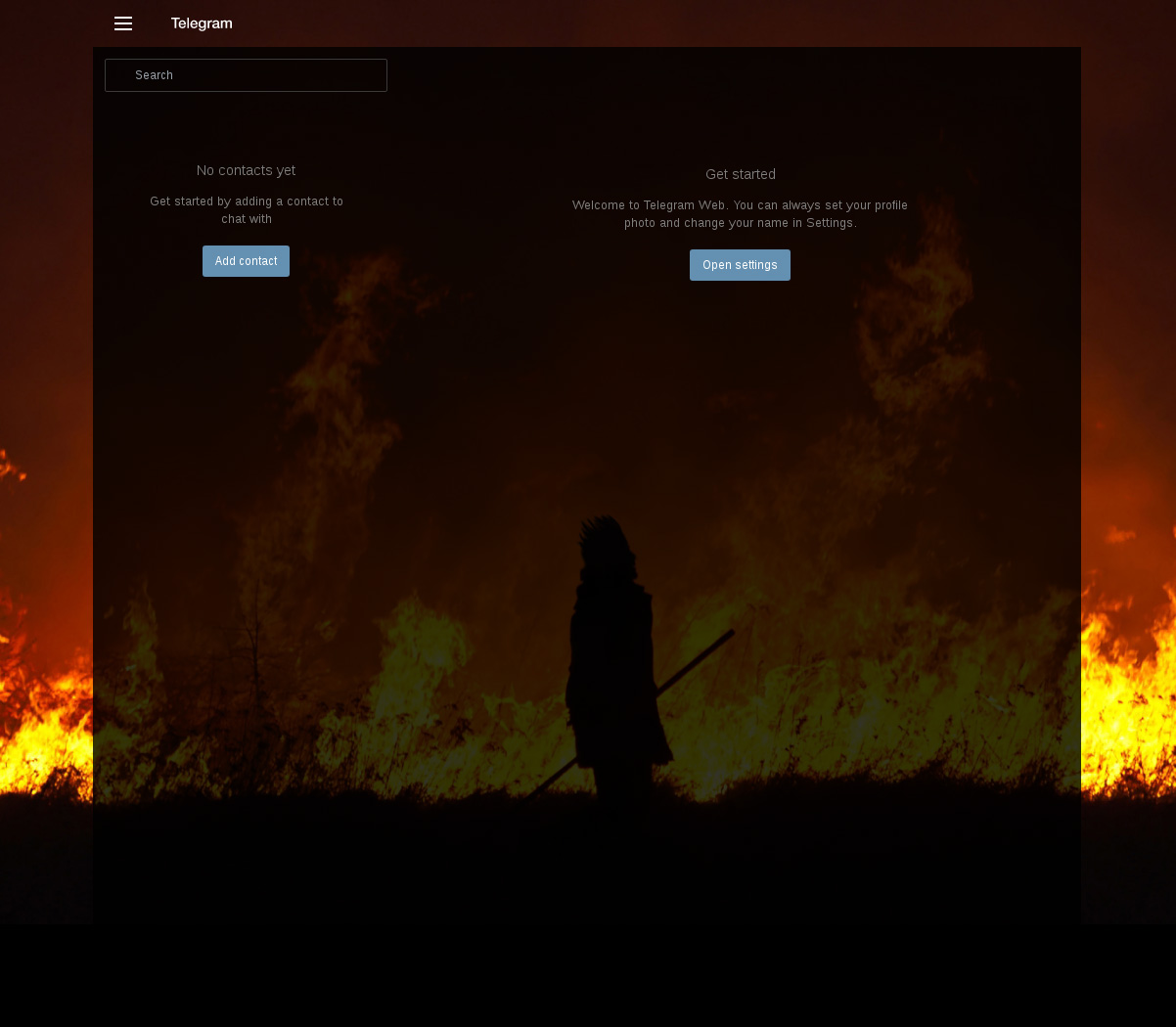 Telegram solarized transparent dark