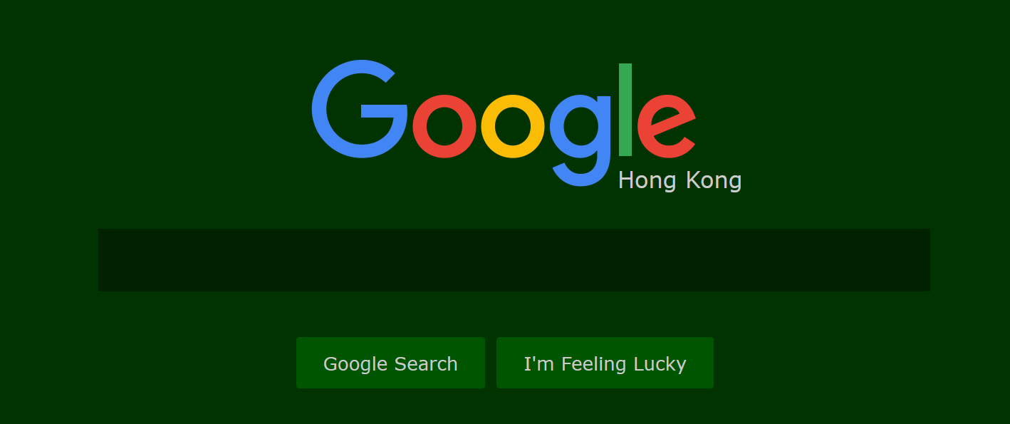 Google Search Green Green Green